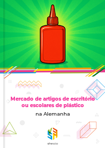 Mercado de artigos de escritório ou escolares de plástico na Alemanha