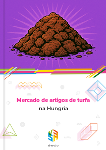 Mercado de artigos de turfa na Hungria
