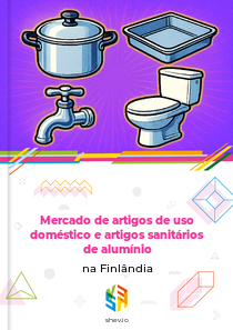 Mercado de artigos de uso doméstico e artigos sanitários de alumínio na Finlândia