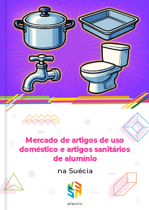 Mercado de artigos de uso doméstico e artigos sanitários de alumínio na Suécia