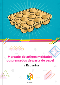 Mercado de artigos moldados ou prensados de pasta de papel na Espanha