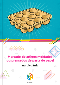 Mercado de artigos moldados ou prensados de pasta de papel na Lituânia