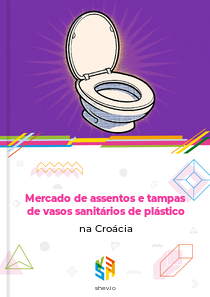 Mercado de assentos e tampas de vasos sanitários de plástico na Croácia