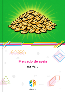 Mercado de aveia na Ásia