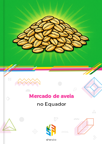 Mercado de aveia no Equador