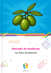Mercado de azeitonas na Ásia Ocidental