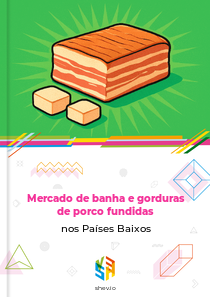Mercado de banha e gorduras de porco fundidas nos Países Baixos