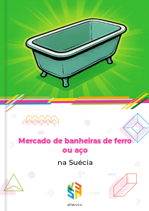 Mercado de banheiras de ferro ou aço na Suécia