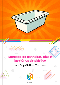 Mercado de banheiras, pias e lavatórios de plástico na República Tcheca