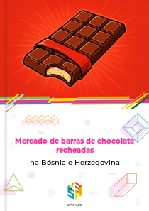 Mercado de barras de chocolate recheadas na Bósnia e Herzegovina