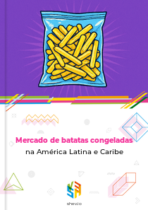 Mercado de batatas congeladas na América Latina e Caribe