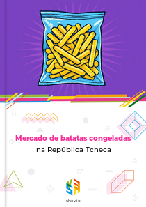 Mercado de batatas congeladas na República Tcheca