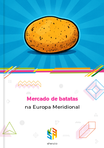 Mercado de batatas na Europa Meridional
