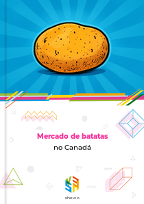 Mercado de batatas no Canadá