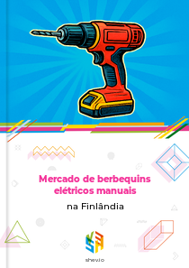 Mercado de berbequins elétricos manuais na Finlândia