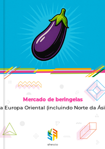 Mercado de beringelas na Europa Oriental (incluindo Norte da Ásia)