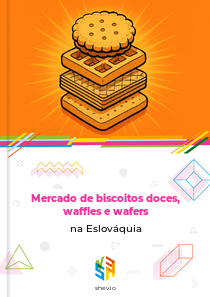 Mercado de biscoitos doces, waffles e wafers na Eslováquia