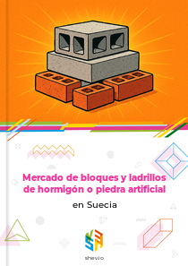 Mercado de bloques y ladrillos de hormigón o piedra artificial en Suecia