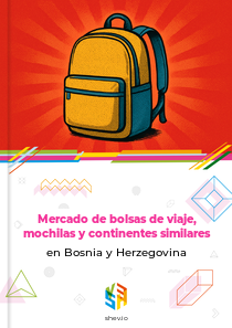 Mercado de bolsas de viaje, mochilas y continentes similares en Bosnia y Herzegovina