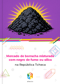 Mercado de borracha misturada com negro de fumo ou sílica na República Tcheca