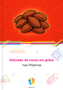 Mercado de cacau em grãos nas Filipinas