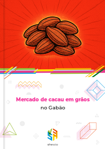 Mercado de cacau em grãos no Gabão