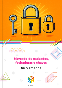 Mercado de cadeados, fechaduras e chaves na Alemanha