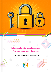 Mercado de cadeados, fechaduras e chaves na República Tcheca