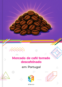 Mercado de café torrado descafeinado em Portugal