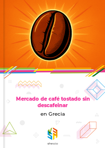 Mercado de café tostado sin descafeinar en Grecia