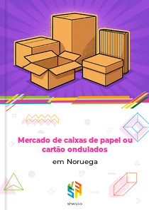 Mercado de caixas de papel ou cartão ondulados em Noruega