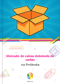 Mercado de caixas dobráveis de cartão na Finlândia