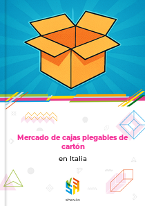 Mercado de cajas plegables de cartón en Italia