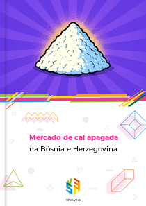 Mercado de cal apagada na Bósnia e Herzegovina