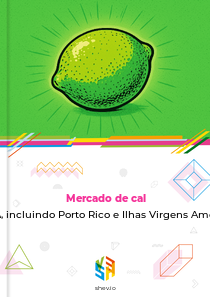 Mercado de cal em EUA, incluindo Porto Rico e Ilhas Virgens Americanas