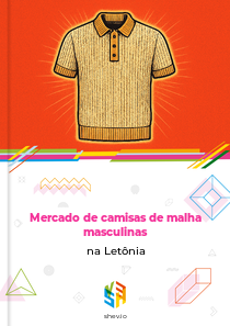 Mercado de camisas de malha masculinas na Letônia