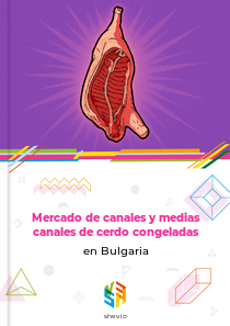 Mercado de canales y medias canales de cerdo congeladas en Bulgaria