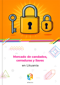 Mercado de candados, cerraduras y llaves en Lituania