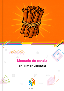 Mercado de canela en Timor Oriental