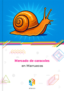 Mercado de caracoles en Marruecos