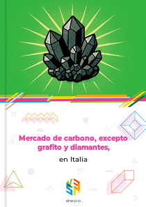 Mercado de carbono, excepto grafito y diamantes, en Italia