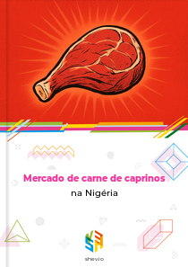 Mercado de carne de caprinos na Nigéria