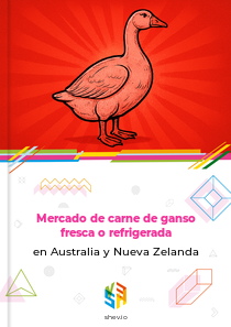 Mercado de carne de ganso fresca o refrigerada en Australia y Nueva Zelanda