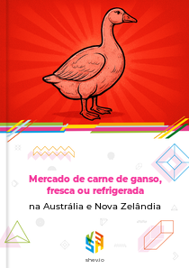 Mercado de carne de ganso, fresca ou refrigerada na Austrália e Nova Zelândia