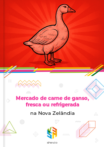 Mercado de carne de ganso, fresca ou refrigerada na Nova Zelândia