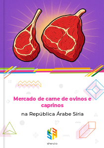 Mercado de carne de ovinos e caprinos na República Árabe Síria