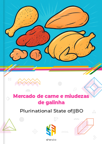 Mercado de carne e miudezas de galinha Plurinational State of||BO