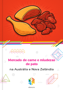 Mercado de carne e miudezas de pato na Austrália e Nova Zelândia