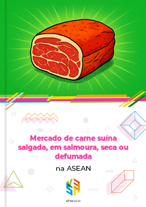 Mercado de carne suína salgada, em salmoura, seca ou defumada na ASEAN