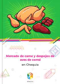 Mercado de carne y despojos de aves de corral en Chequia